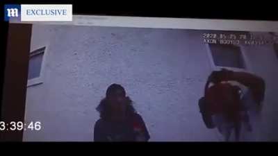 EXCLUSIVE: Police bodycam footage shows moment-by-moment arrest of George Floyd for the first time