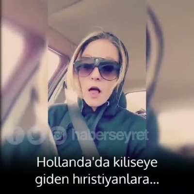 Bir Hollanda'lı, ülkesindeki ifade özgürlüğünü sorguluyor.