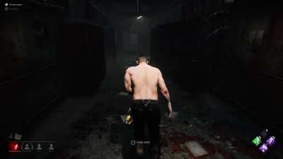 me : DBD isn't a scary game! the game: