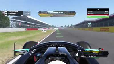 Just got the new F1 game. My poor car.