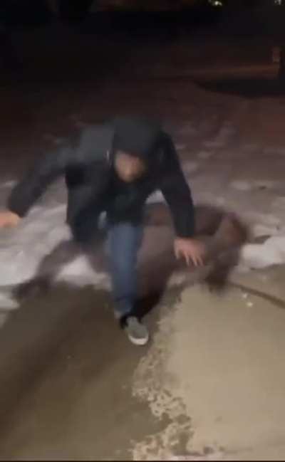my man went through the 5 stages of grief, just trying to make into his house