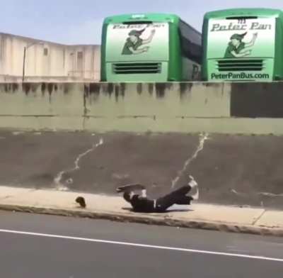 HMFT after I ride my scooter off this bus