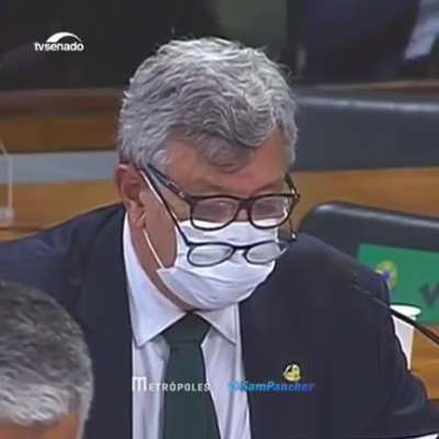 Brazilian politician with glasses