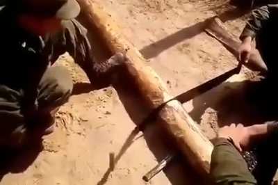 If someone does not know how to start a saw.