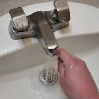 Found this while washing my hands in a restaurant bathroom.
