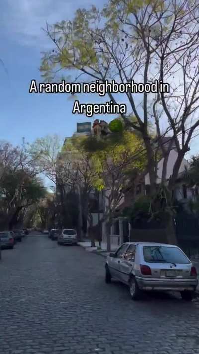 Norteamericano analiza un barrio de Buenos Aires