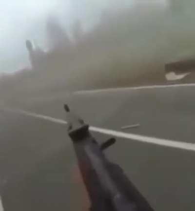 Sole Ukrainian takes on 3 Russians (sadly can’t find more info on the clip)