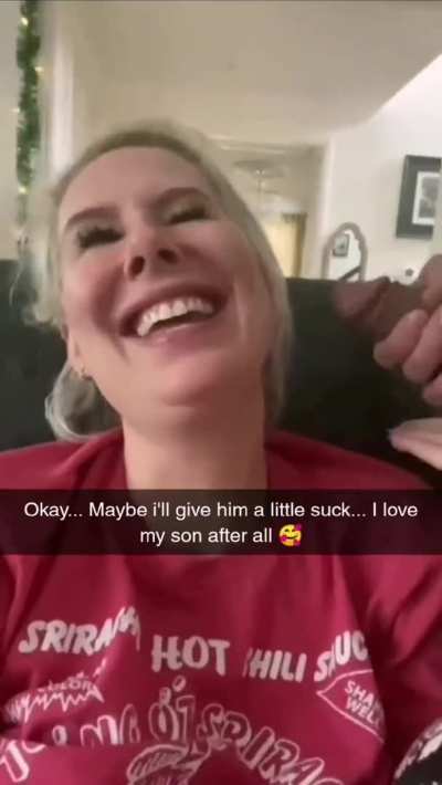 Mom satisfies son
