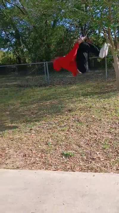What should I fix with my backflip to get more height and make it look better