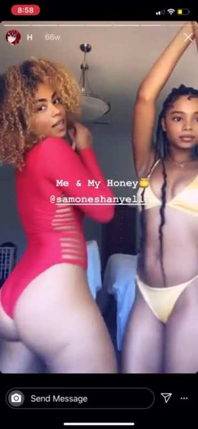 Honey B got that fatty