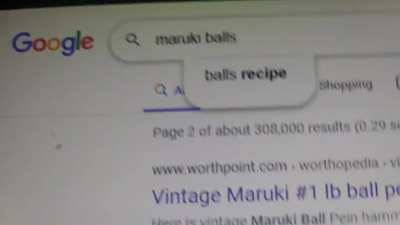 maruki balls recipe