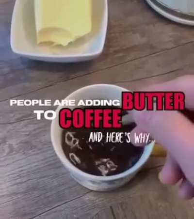 Amazing use of butter tea