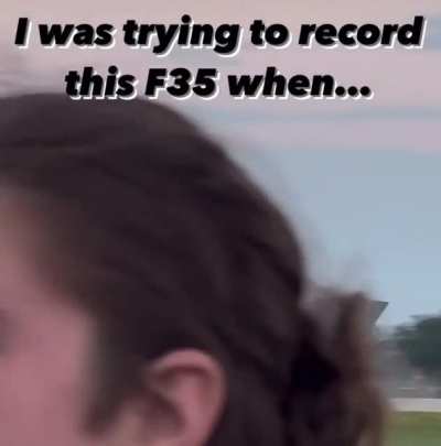 The F-35 just has this effect on people.