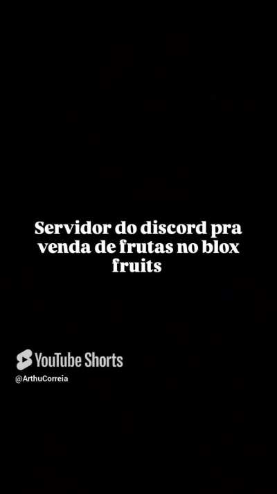 Blox fruits discord
