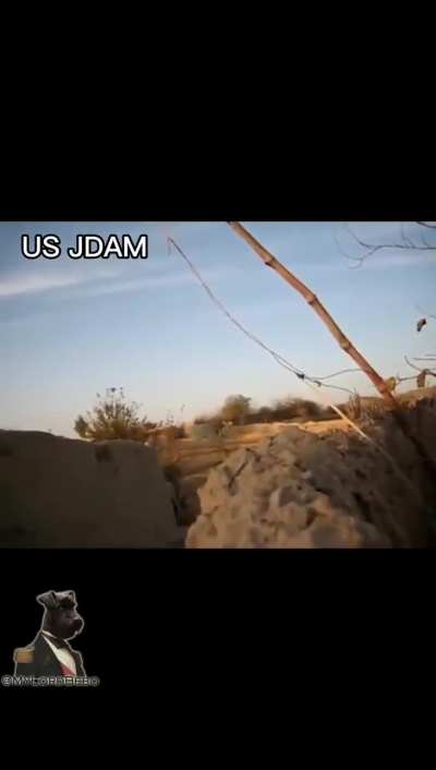 Comparison between Ham-a/s rockets and US JDAM rockets considering the rocket that was used on the Ma'Madani Hospital in Gaza