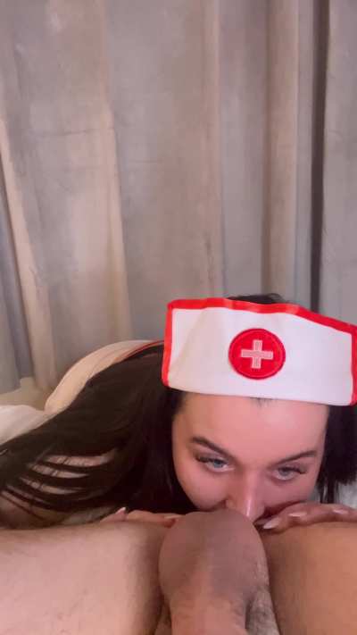 I’m here to check your temperature 