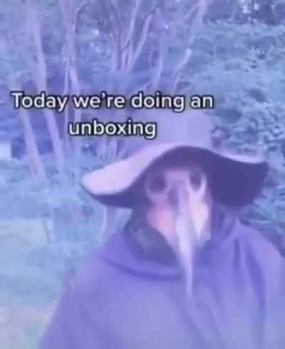 We are going to be doing an unboxing!