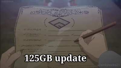 NOT THE FUCKING UPDATES