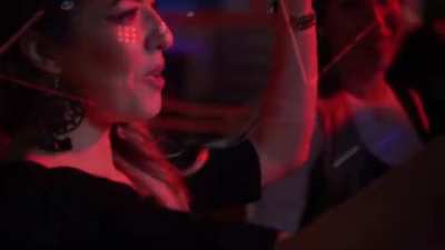 Disco Party Lights, Wine & Music Video