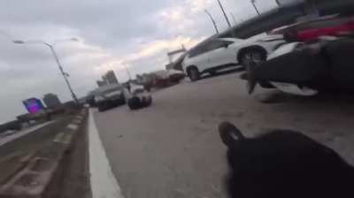 Little kid cause the accident