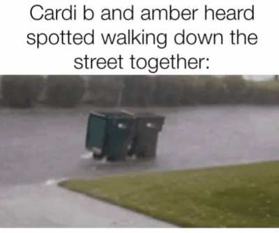 Cardi and amber.