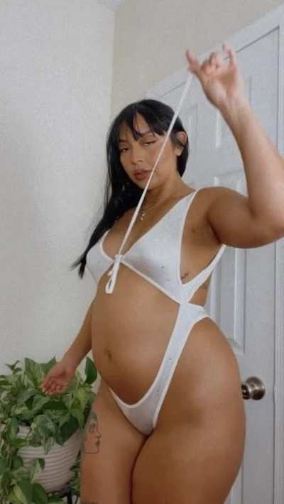 I hope I stay pregnant forever. I want to be bred over and over again.