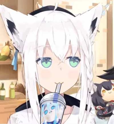 Taking a sip of 