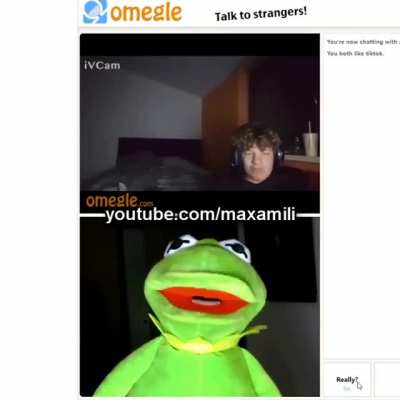 You ain’t racin’ Kermie