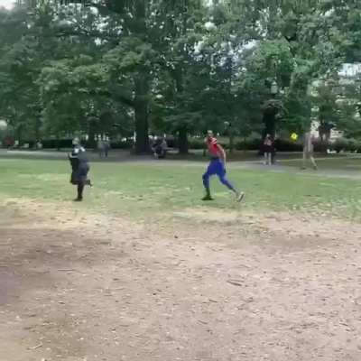 Police brutality!