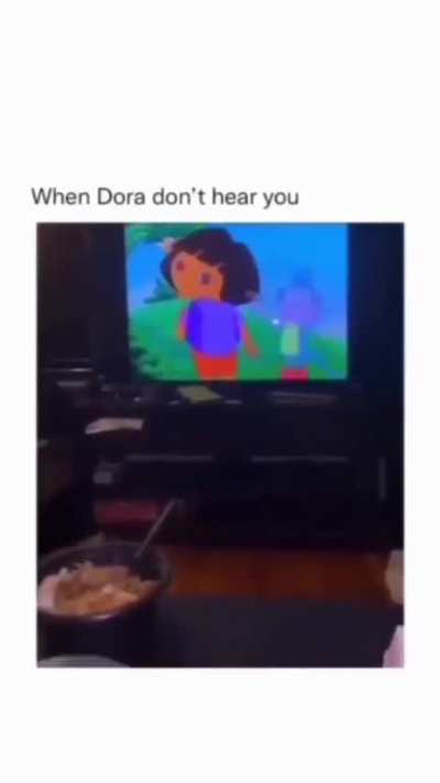 when people can't hear you.