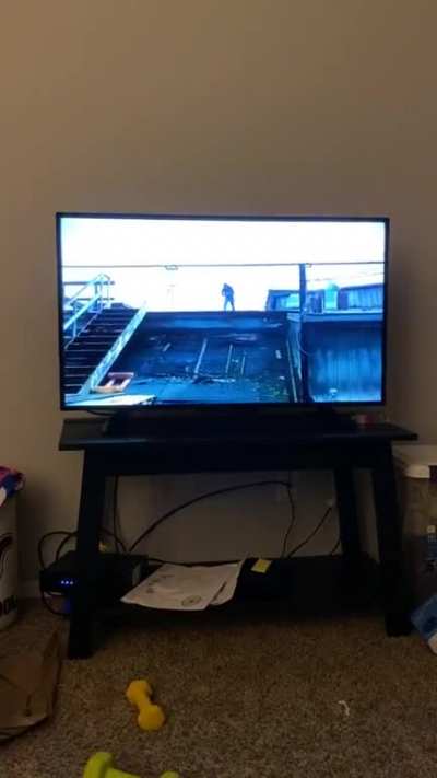 I’ve watched this little jump from the pilot at least 30 times and can’t stop laughing.
