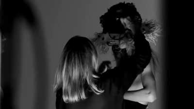 Vogue Italia December 2011 BTS