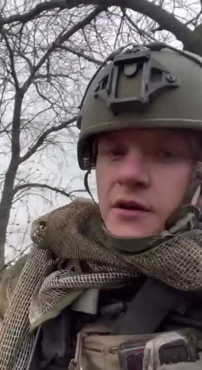Counter Offensive isn't just one place, russians should know they can be next anywhere - Bakhmut soldier Roman Trokhymets and his unit at line 0