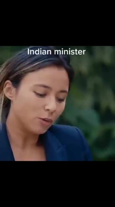 Indian minister, a proud Islamophobe.