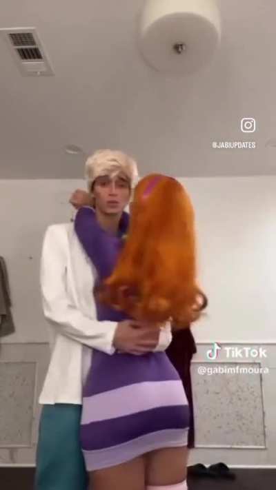 josh squeezing gabi ass