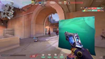 4 kills sherrif (the fifth got stolen), with peak reaction lol