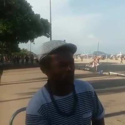 Vontade de chupar um saco e comer uma rosca