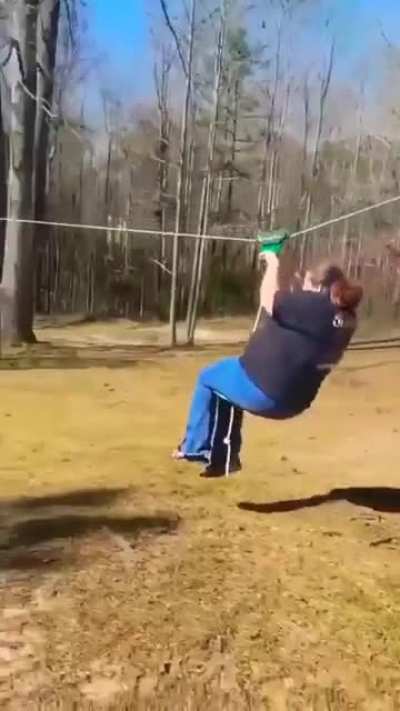 to ride a zipline