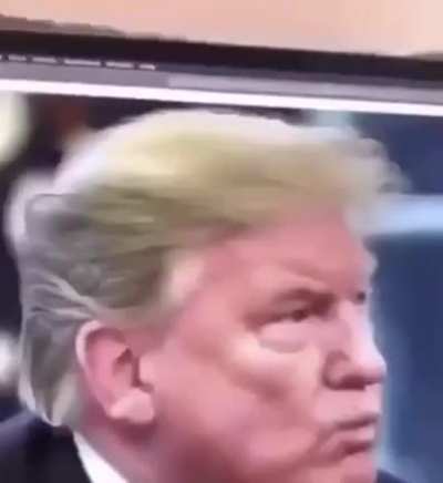 His face lol