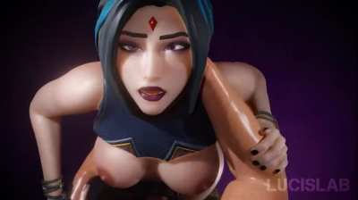 Raven standing fuck POV (Lucislab) [DC Titans]