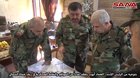 SANA video of visit by Generals to command post in Syria on 25 March 2017 [