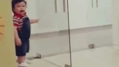 *walks into door* ahhh