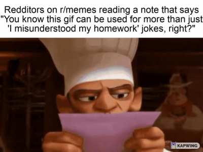 Shocking, I know.