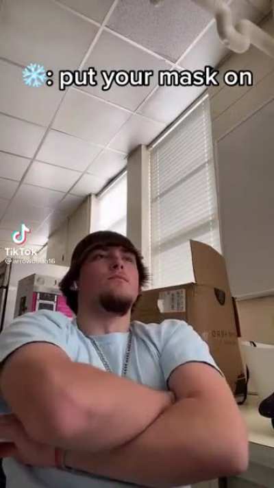 He’s got the roblox hair