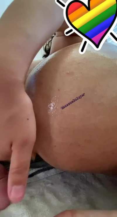 fucking my brains out with my dildo 😵‍💫