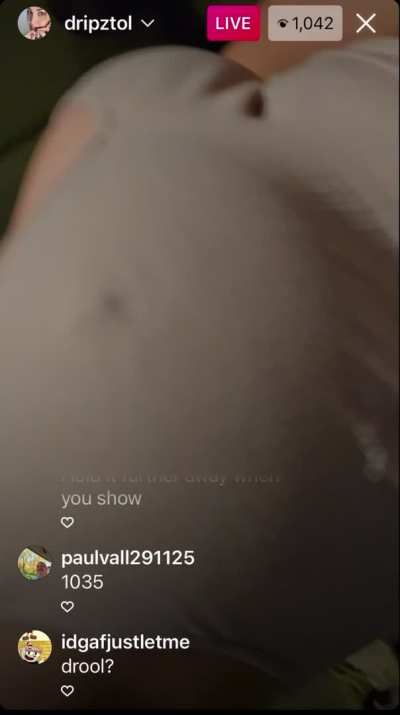 TikTok Babe Flashes on Ig Live for 1k viewers GIF by justa<wbr>dmiri<wbr>ngbad<wbr>dies