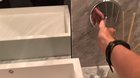 I heard you guys liked tall-ass home decor. Check out the sink faucet in this hallway bathroom.