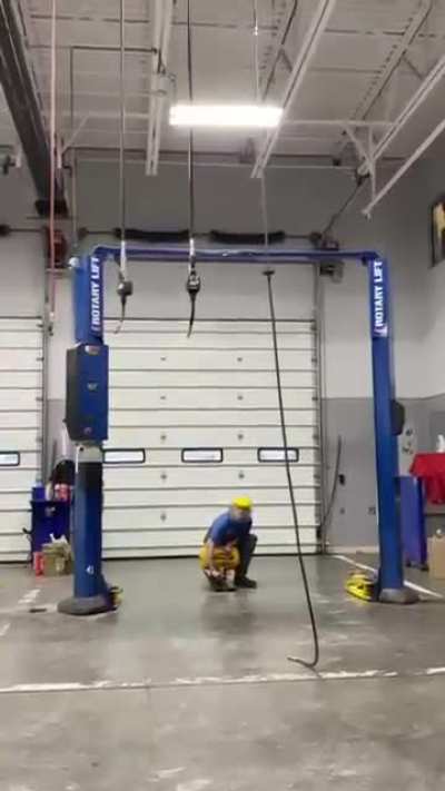 When the new guy says, 