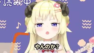 Just Watame doing Watame things