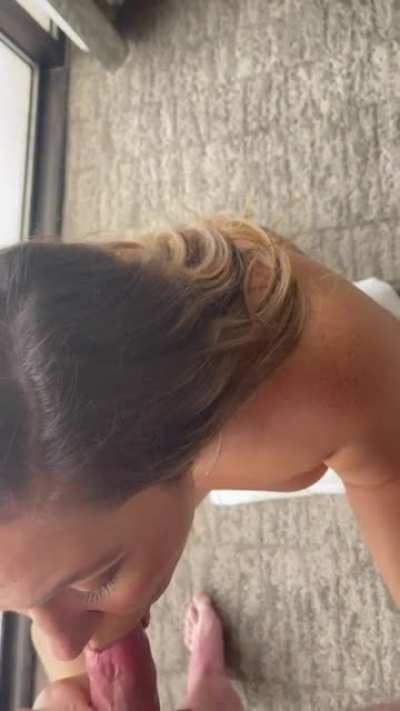 I can’t believe I let that last drop hit the floor! What a waste of good cum!
